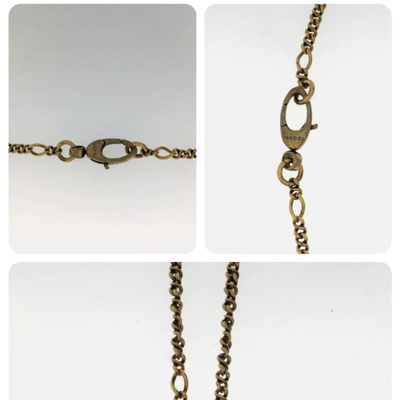 Gold Lion Gucci Chain Necklace - Picture 3 of 4